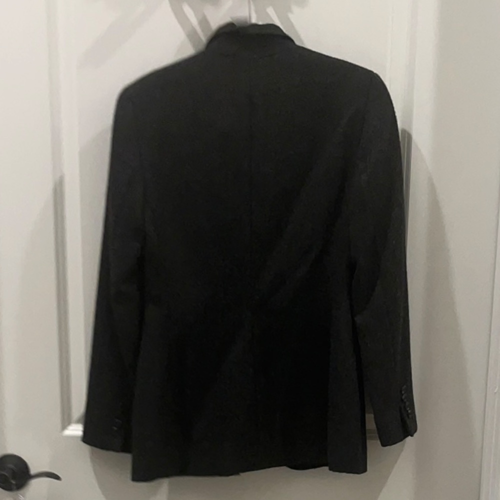 Ralph Lauren Collection Baby Llama Wool Herringbone Blazer